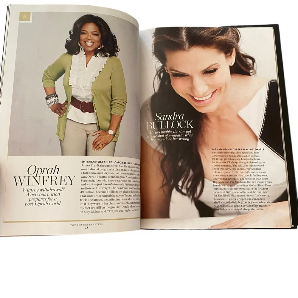 2011 People Top 100 Celebrities Who Define Our Time Hard Cover coffee table Book - Picture 5 of 12